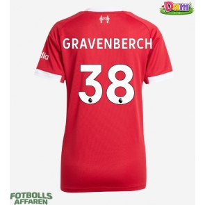 Liverpool Ryan Gravenberch #38 Hemmatröja Kvinnor 2025-26 Kortärmad